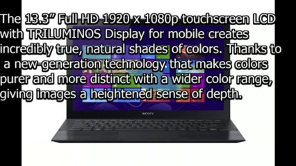 Sony VAIO Pro SVP13215PXB  Core i7 Touchscreen Ultrabook