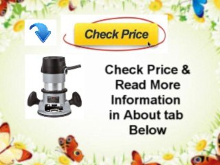 [Best Buy] PORTER-CABLE 690LR 11-Amp Fixed-Base Router Review