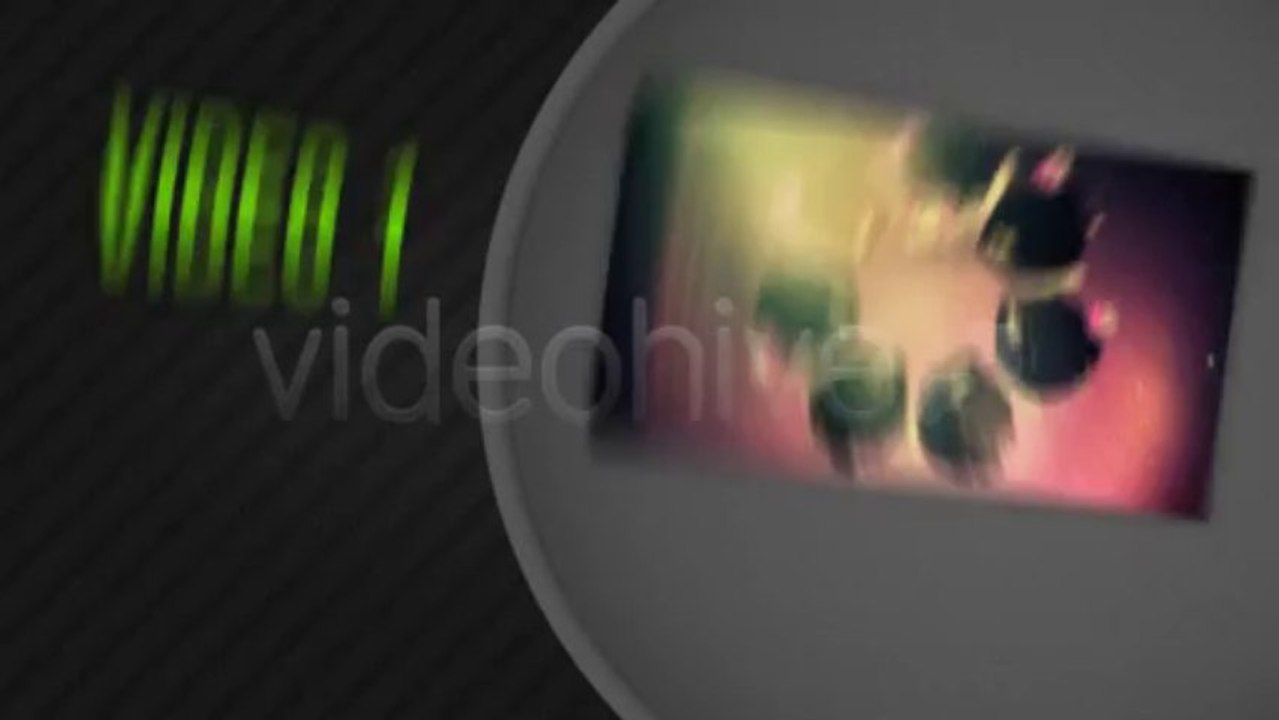 Typographic Portfolio - After Effects Template