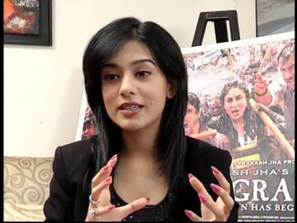 First Look:intrv amrita rao for film satyagraha