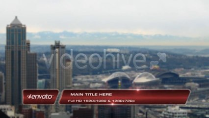 Smooth Lower Third - After Effects Template