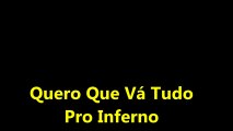 Roberto Carlos - Quero Que Vá Tudo  Pro Inferno