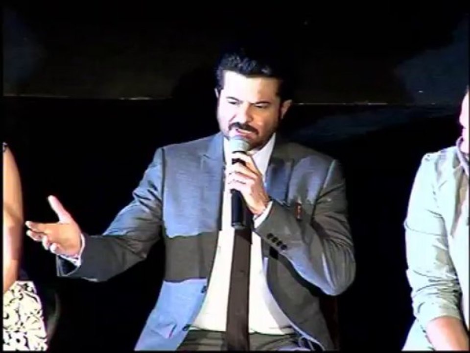 Raw:Anil kapoor Sonam kapoor at tralior launch of tv series 24