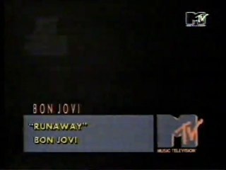 Bon Jovi-Runaway MTV
