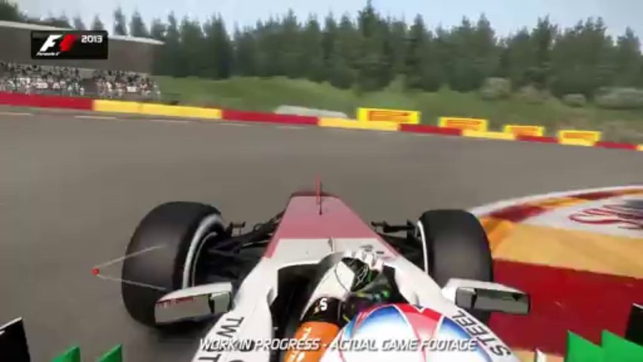 F1 2013 - Gameplay - Tour de Piste Spa Francorchamps
