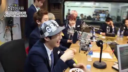 130820 신동의 심심타파 - EXO 레이&백현 벌칙_팥빙수 영상