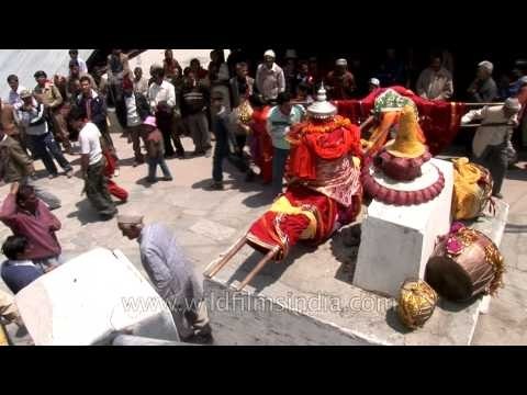 Dance of Goddess Ganga: Ritual dance at Gangotri procession