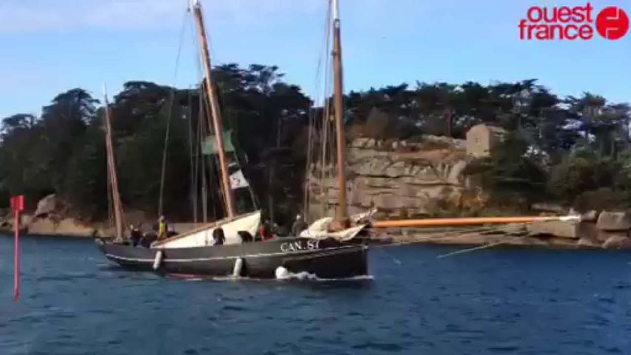 Vents contraires sur Ploumanac'h - Régates annulées