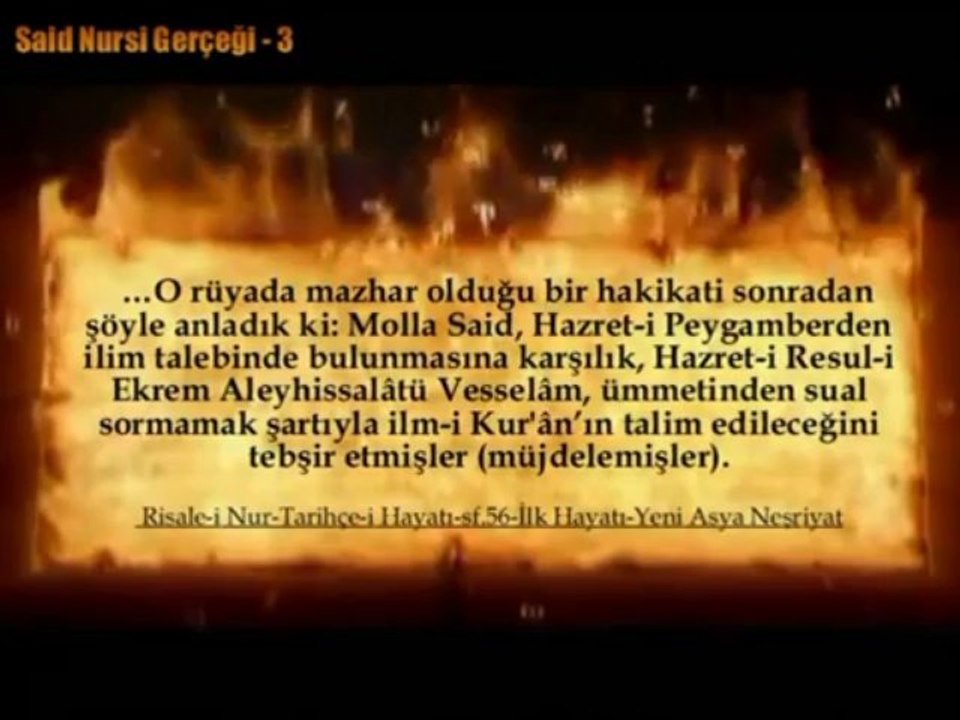 Said Nursi Gerçeği belgeseli 4/5 [Belgesel toplam 3 saat 15 dakika]