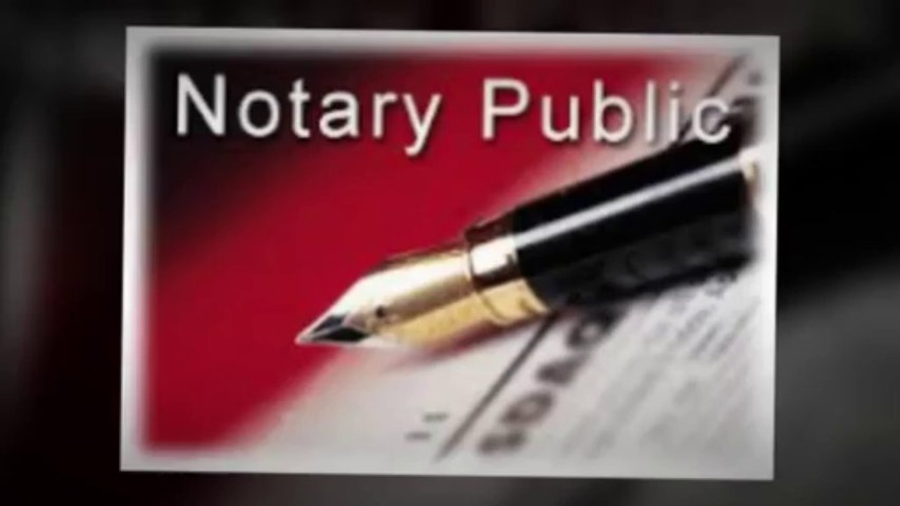 Mobile Notary Public