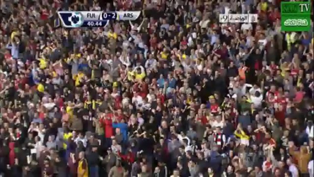 Fulham 0 - 2 Arsenal - Lukas Podolski