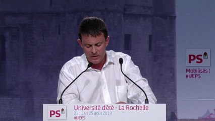 Plénière Démocratie : Manuel Valls