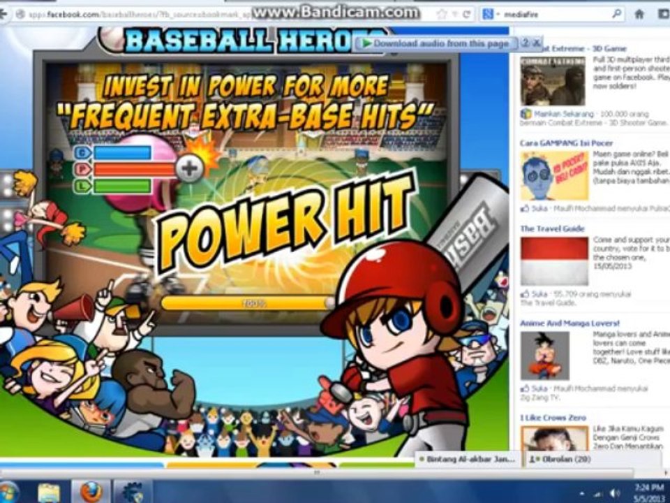 Cheat Baseball Heroes using Cheat Engine August 2013