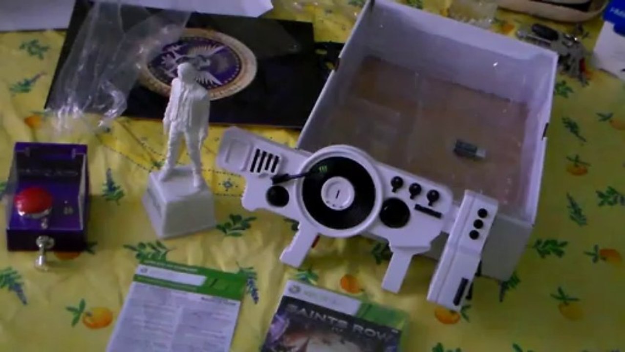 Deballage/ unboxing  Saint Row 4 edition wub wub