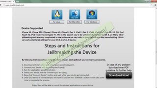 Jailbreak 6.1.3 de Evad3rs Team pour iPhone 5, 4S Lien de téléchargement & Progression
