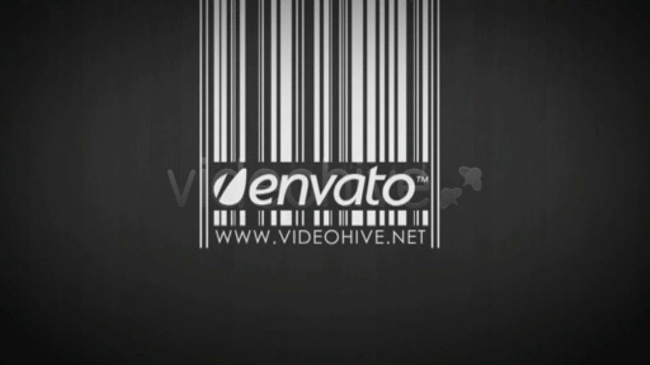 Barcode Cloud Logo - After Effects Template