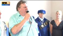 Depardieu invite 200 personnes à son barbecue en Belgique - 24/08