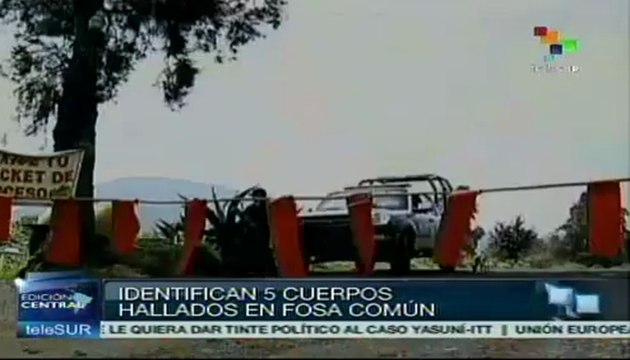 México: 5 cuerpos hallados en fosa son de secuestrados del Bar Heaven