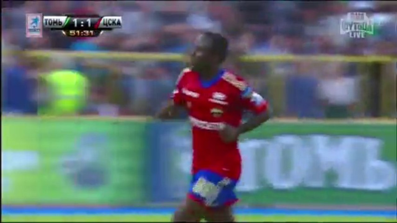 Томь - ПФК ЦСКА, 6 тур ЧР 2013, 2 тайм