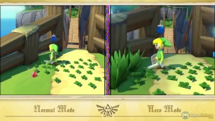 The Legend of Zelda : The Wind Waker HD - Trailer Mode Héros
