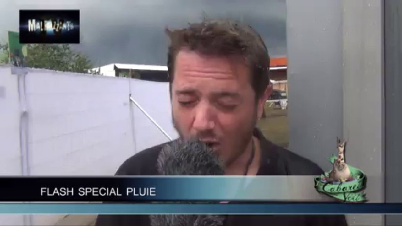 tempête au CABARET VERT 2013