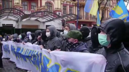 Svoboda, première formation nationaliste au parlement ukrainien