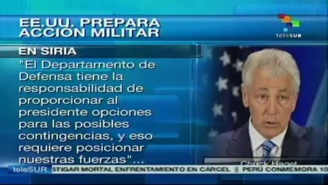 Estados Unidos prepara acciones militares en Siria