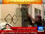 Aerial Firing by PML-N candidate Rana Baber's supporter in Khanewal