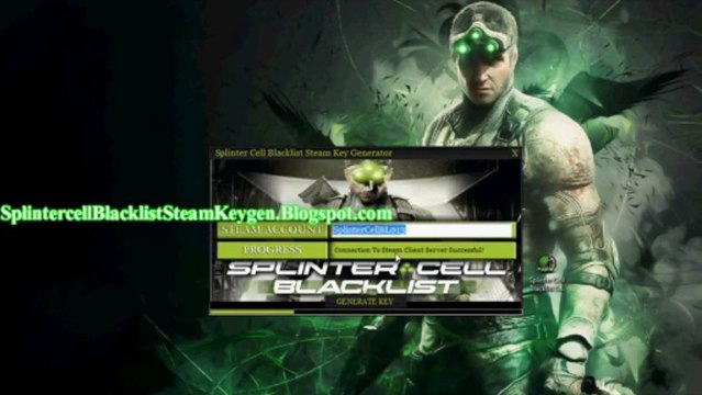 Splinter Cell Blacklist Steam Key Generator [JUNE 2013]