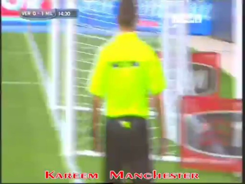 أهداف المباراة ... فيرونا 2 : 1 ميلان تعليق علي سعيد الكعبي