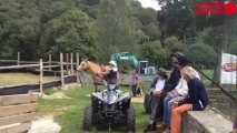 Extrême cow-boy race - Les cavaliers viennent de toute la France