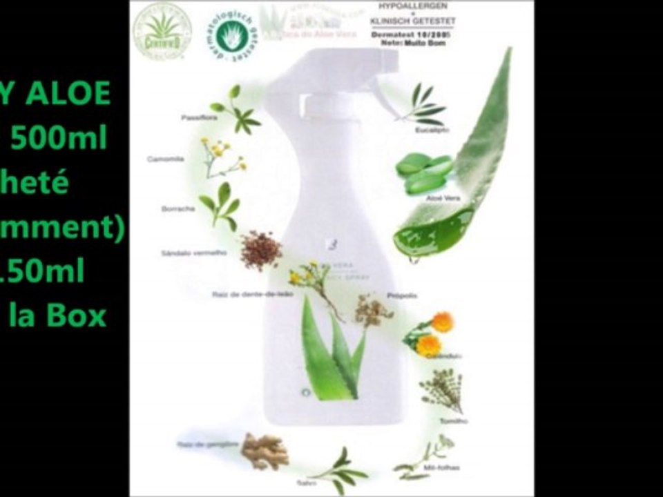 A quoi sert la BOX aloe vera (pharmacie au naturel) ?