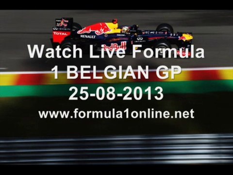 Sehen Formel 1 GP von Belgien SHELL Spa-Francorchamps 2013