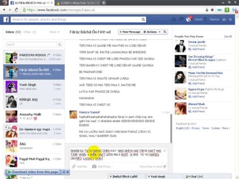 FARAZ KI CUDHAI BY3 M3 HAMZA 20 MINT TAK FARAR SHANI KA MASHOOR TATA LAGACY KO GALI DE GA MADRCHOD AB HEN :v EKEKKEKEEKE