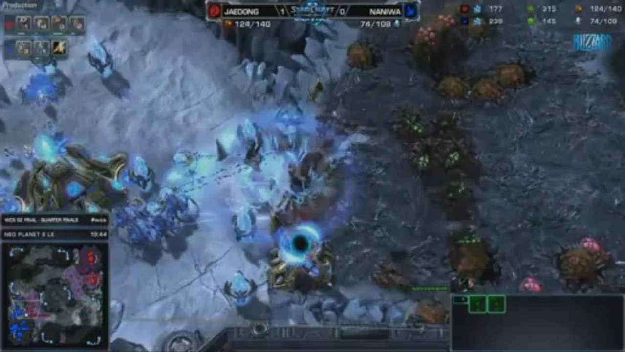 Jaedong vs NaNiwa - Game 2 - WCS 2013 Season 2 Finals RO8 Starcraft 2