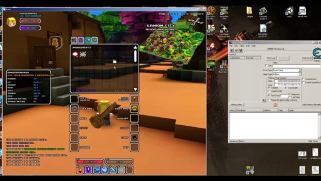 Cube World Hacks - Speed Hack - Money Hack - Items Hack