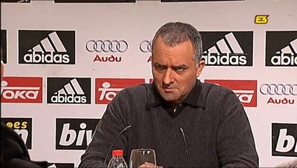Mouriño, Estoy muy contento, no se me nota?