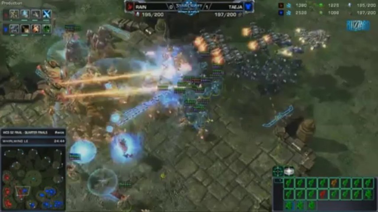 TaeJa vs Rain - Game 2 - WCS 2013 Season 2 Finals RO8 Starcraft 2