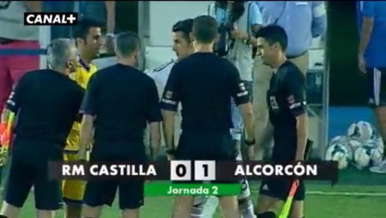 Liga Adelante  Castilla 0  Alcorcón 1