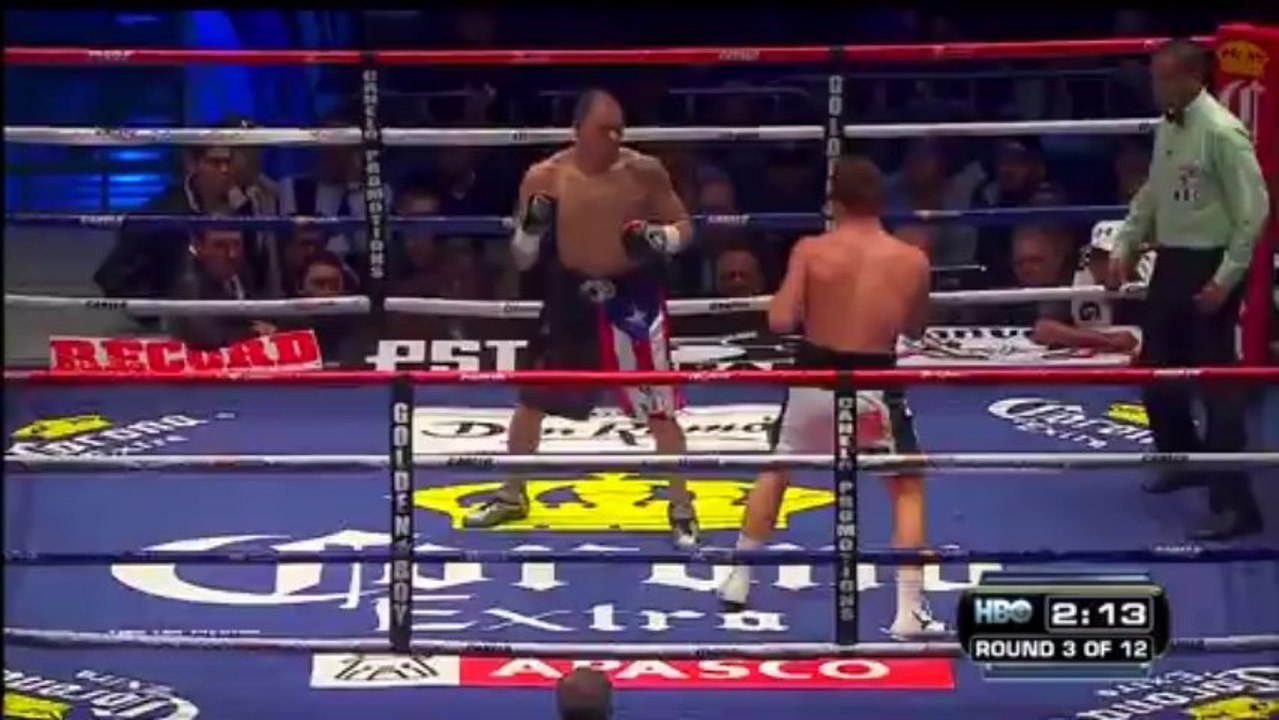 Saul Alvarez vs. Kermit Cintron 26.11.2011 HD