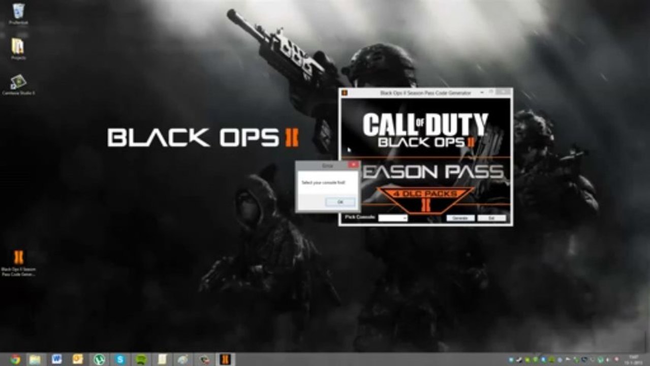 Free Working Black Ops 2 Season Pass Generator PC XBOX360 PS3