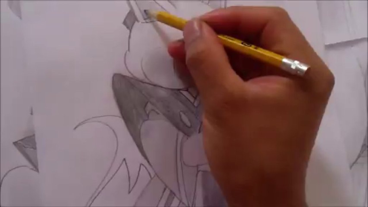 How to draw A GRAN KESOTE DE LOS GATOS SAMURAY1#BOCETO X db