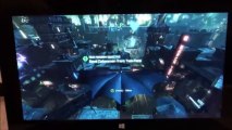 Batman Arkham City using Xbox Controller on the Surface Pro