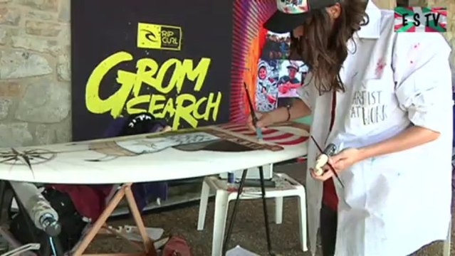 Zarautz: Rip Curl GromSearch Zarautz 2013 - Euskadi Surf TV