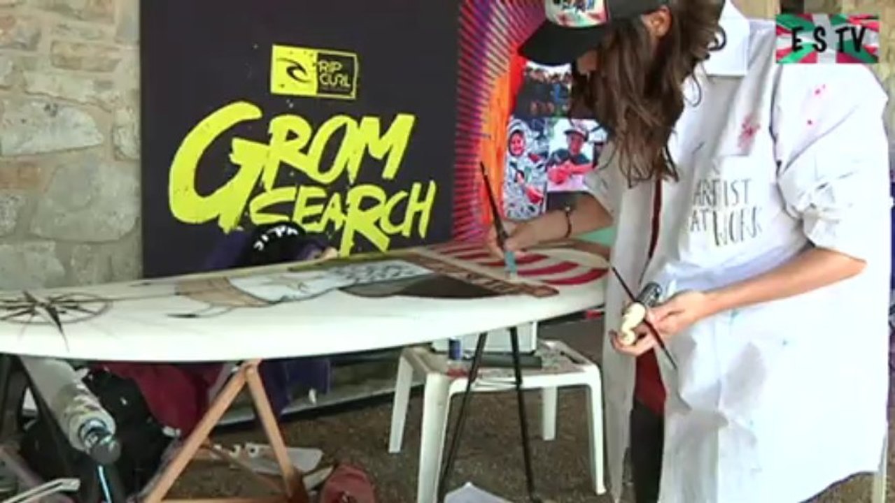 Zarautz: Rip Curl GromSearch  Zarautz 2013 - Euskadi Surf TV