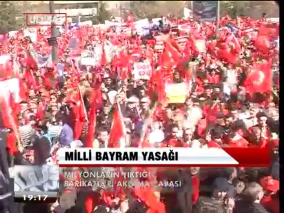 MİLLİ BAYRAM YASAĞI.