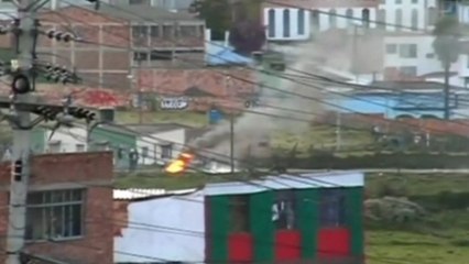 Clashes in Colombia as roadblock protests spread