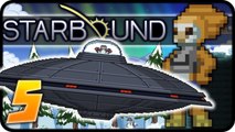 Starbound - Episode 5 - Penguin King & UFO Boss Battle!! (Starbound beta Gameplay)