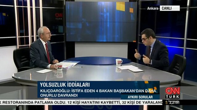 Kemal Kılıçdaroğlu ; Enver Aysever İle Aykırı Sorular Programı 27.02.2014 Bölüm-1