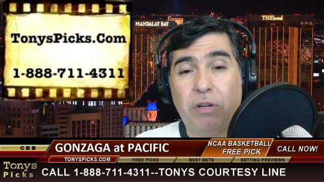 Pacific Tigers vs. Gonzaga Bulldogs Pick Prediction NCAA College Basketball Odds Preview 2-27-2014
